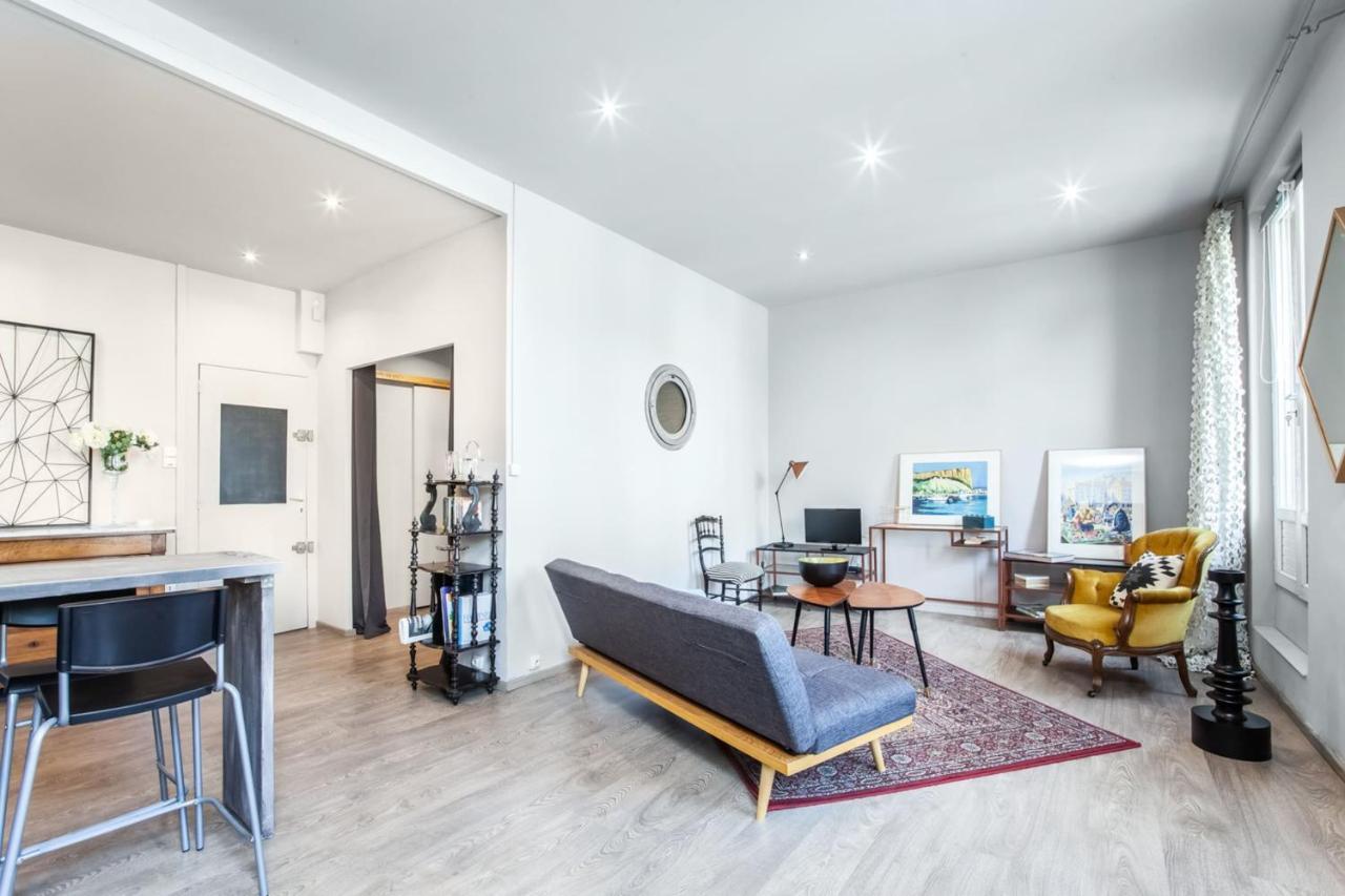 Superbe T2 De Standing Au Pharo - Air Rental Marseille Kültér fotó